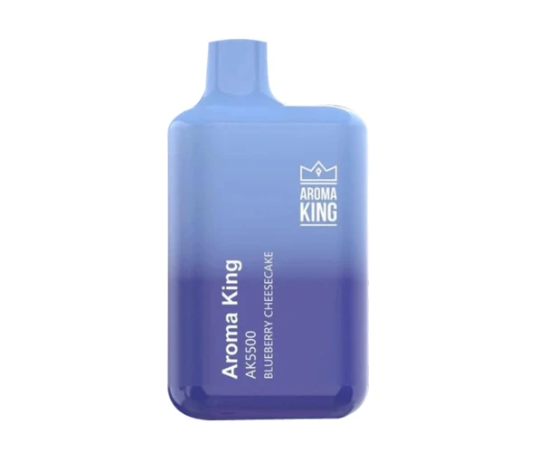 Одноразовый POD Aroma King 5500 Blueberry Cheesecake 5% (Черничный чизкейк)